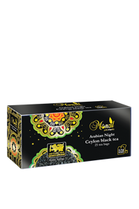 Черный чай Monzil «Арабская Ночь» 25 пакетиков