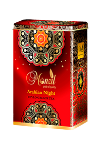 Черный чай Monzil «Арабская ночь» красный 300 г