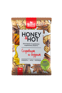 Имбирный напиток Monzil «Honey&Hot» с корицей