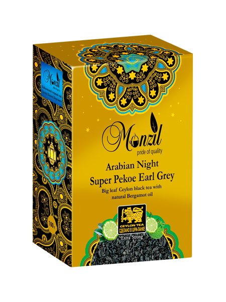 Чай черный «Арабская Ночь» Super Pekoe с бергамотом 100 г