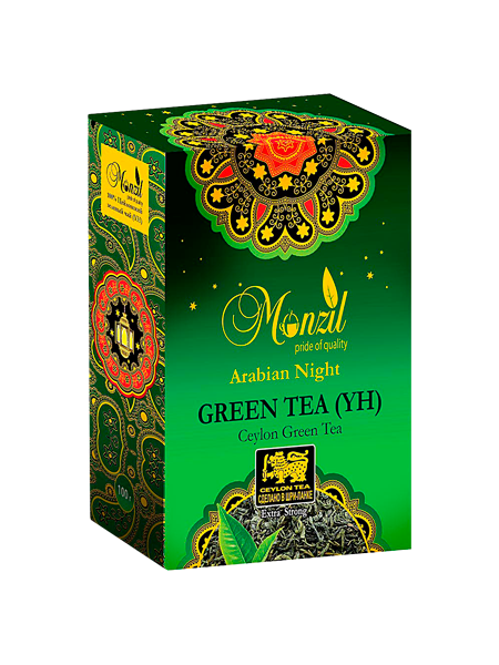Чай зеленый крупнолистовой Monzil «Арабская Ночь» YH 100 г