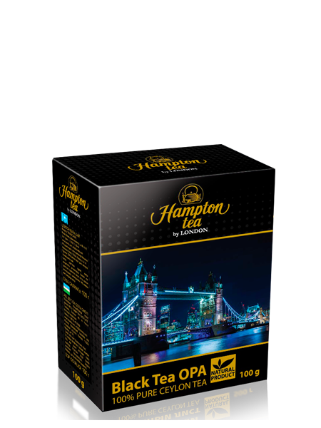 Чай черный цейлонский Hampton tea OPA 100 г