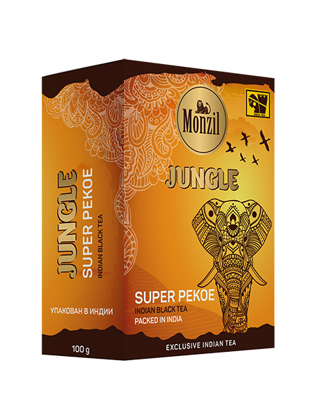 Чай черный Monzil «Jungle» Super pekoe 100 г